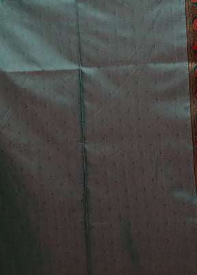 Pink Baluchari Silk Saree With Blouse Piece