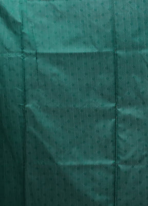 Green Baluchari Silk Saree With Blouse Piece