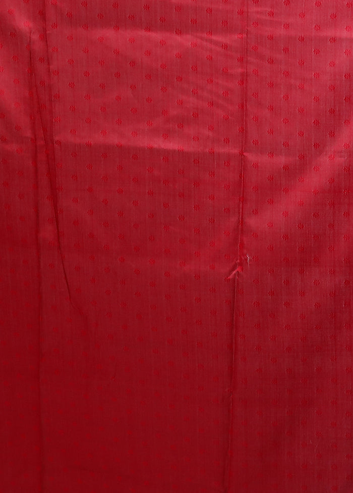 Green Baluchari Silk Saree With Blouse Piece