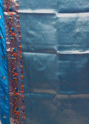 Purple Dupion Silk Saree With Blouse Piece