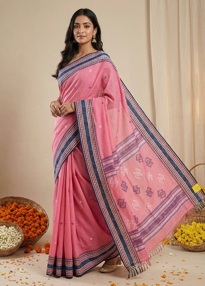 Purple Matka Silk Saree With Blouse Piece
