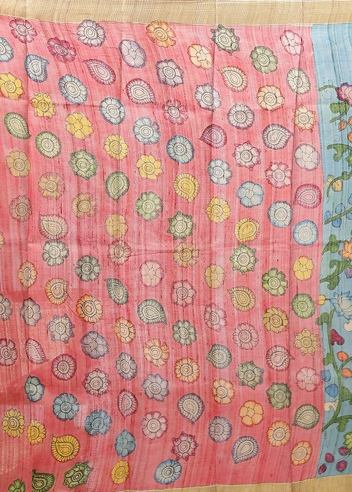 Green Kalakethra Pure Silk Saree With Blouse Piece