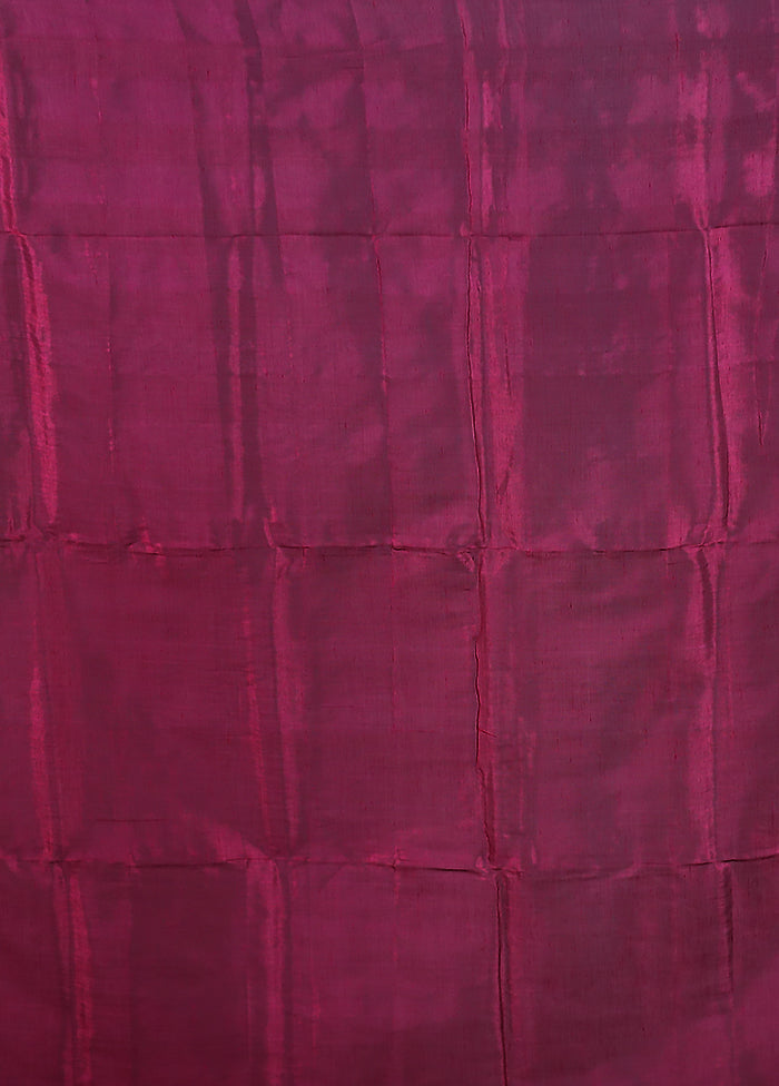 Pink Tissue Silk Saree With Blouse Piece