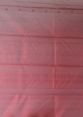 Maroon Chanderi Silk Saree With Blouse Piece