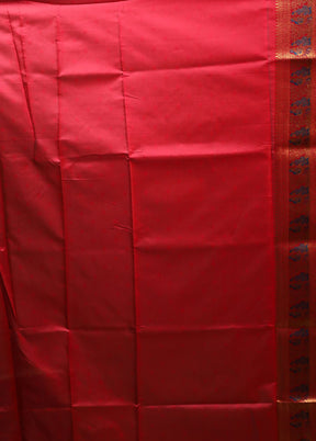 Blue Baluchari Silk Saree With Blouse Piece