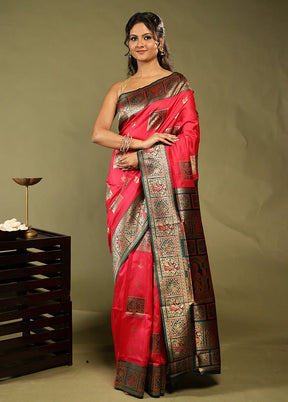 Tohfa Duo – Pink Baluchari & Pink Cotton Sarees