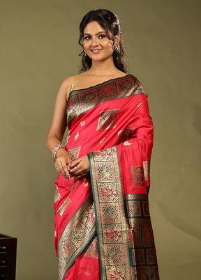 Tohfa Duo – Pink Baluchari & Pink Cotton Sarees