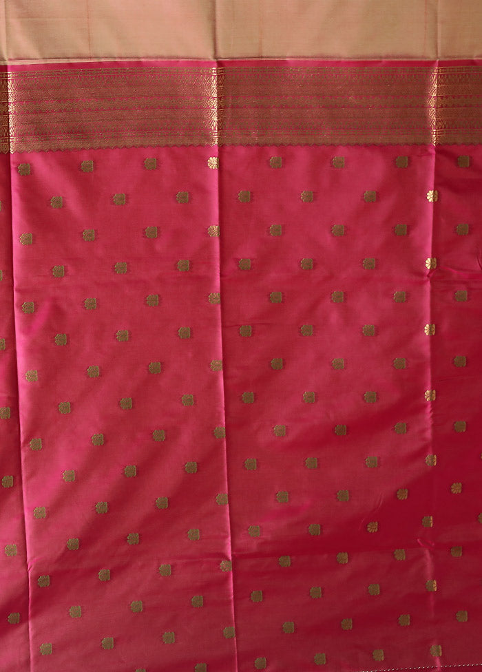 Green Kanjivaram Silk Saree With Blouse Piece