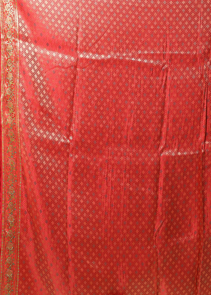 Multicolor Printed Pure Silk Saree With Blouse Piece