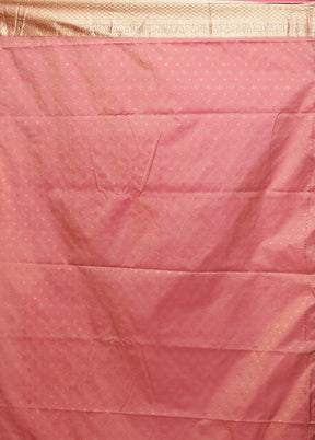 Cream Kanjivaram Silk Saree With Blouse Piece