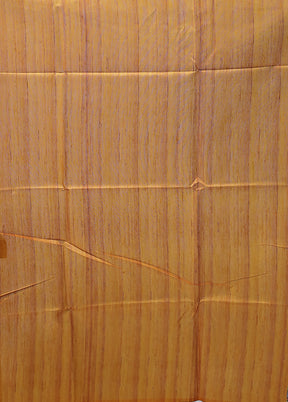 Yellow Tussar Silk Saree With Blouse Piece