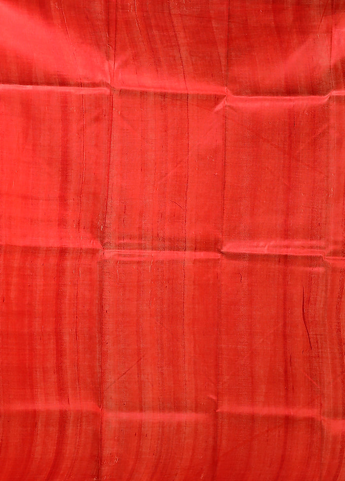 Pink Printed Pure Silk Saree With Blouse Piece