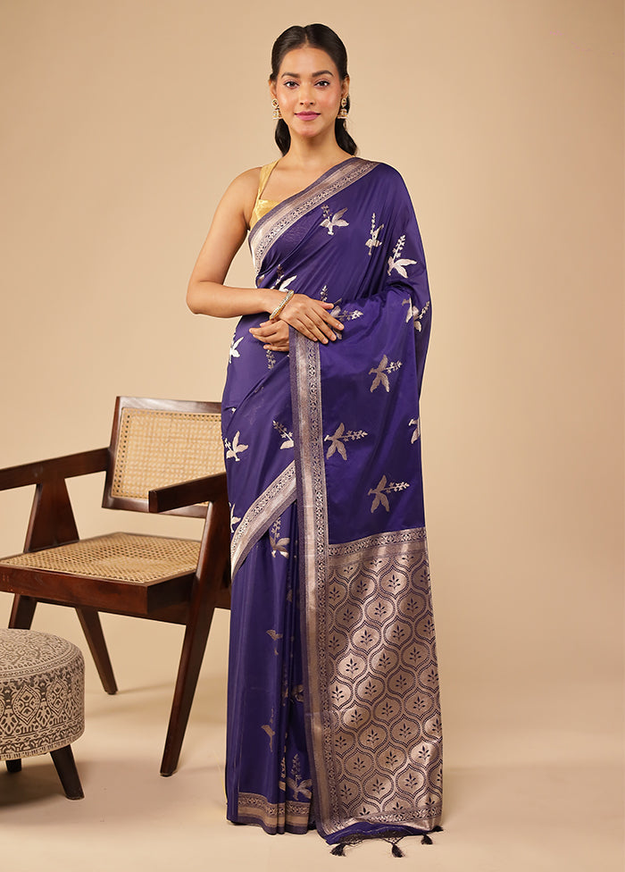 Multicolor Dupion Silk Saree With Blouse Piece