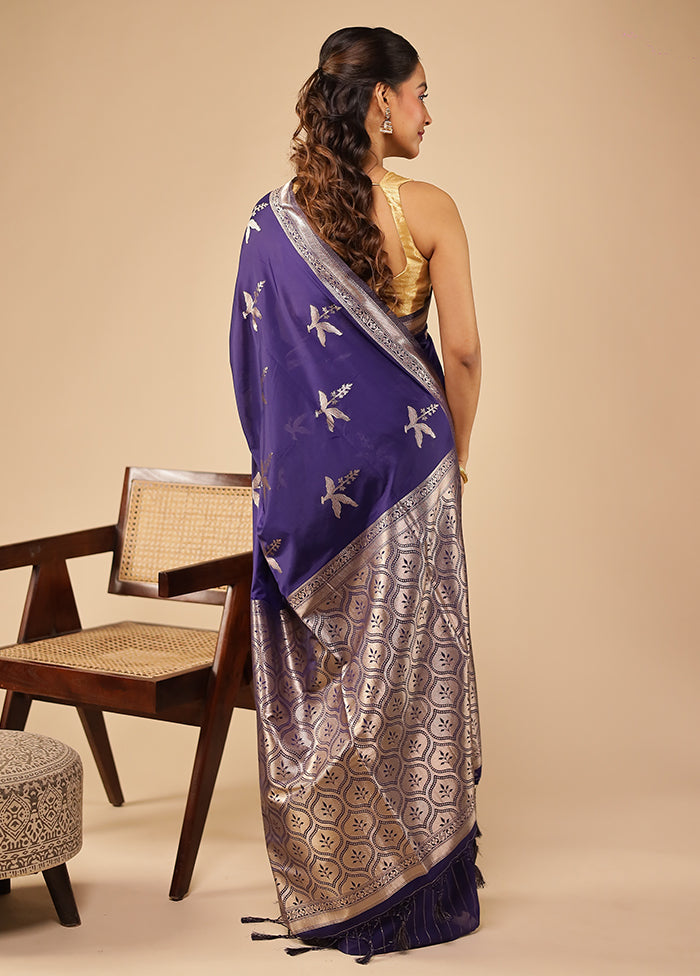 Multicolor Dupion Silk Saree With Blouse Piece
