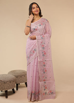Bhalobasha Duo – Red Kora Silk & Purple Cotton Sarees