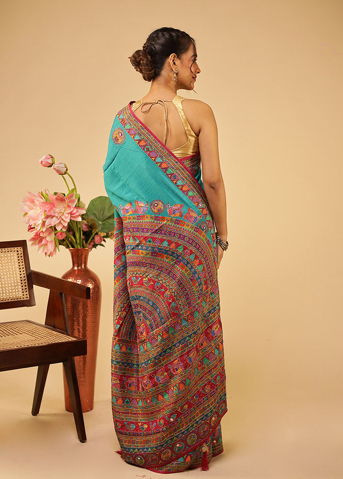 Copper Glow Duo – Yellow Printed Silk & Multicolor Georgette Sarees