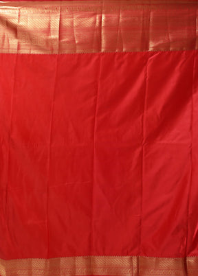 Cream Kanjivaram Silk Saree With Blouse Piece