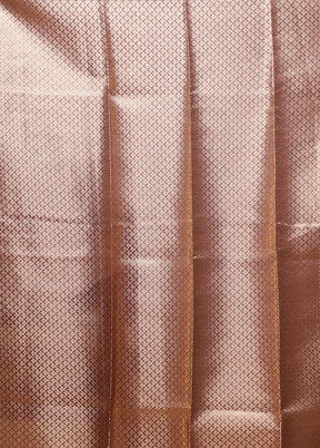 Purple Tissue Silk Saree With Blouse Piece