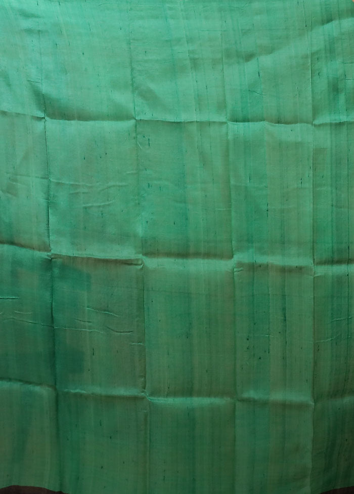 Multicolor Printed Pure Silk Saree Without Blouse Piece