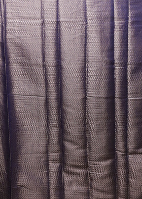 Blue Cotton Saree With Blouse Piece