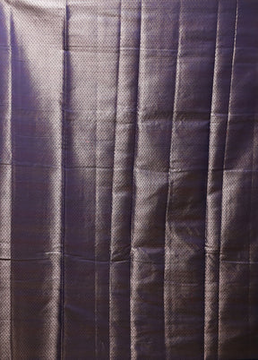Blue Cotton Saree With Blouse Piece