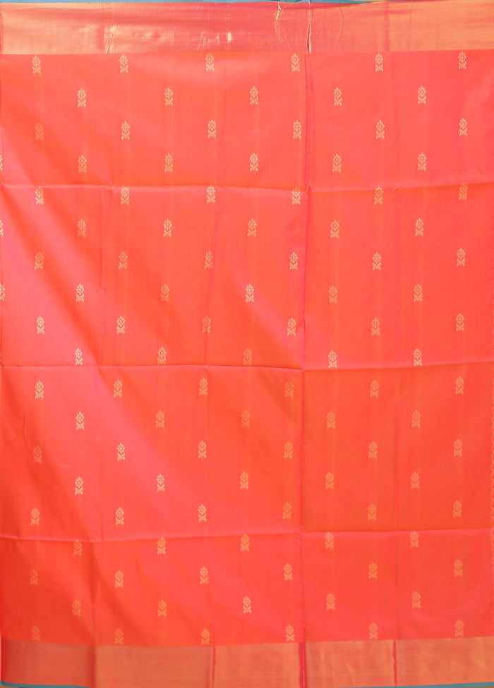 Multicolor Kalakethra Saree With Blouse Piece