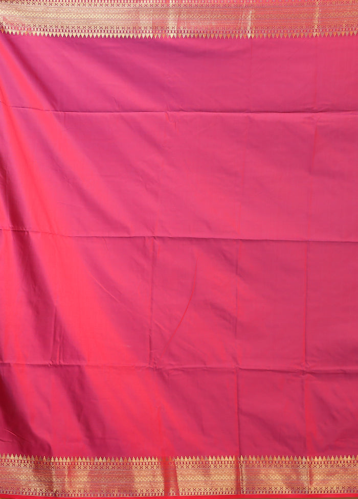 Multicolor Kalakethra Saree With Blouse Piece