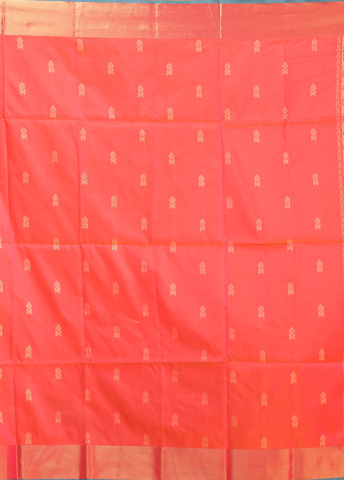 Multicolor Kalakethra Saree With Blouse Piece