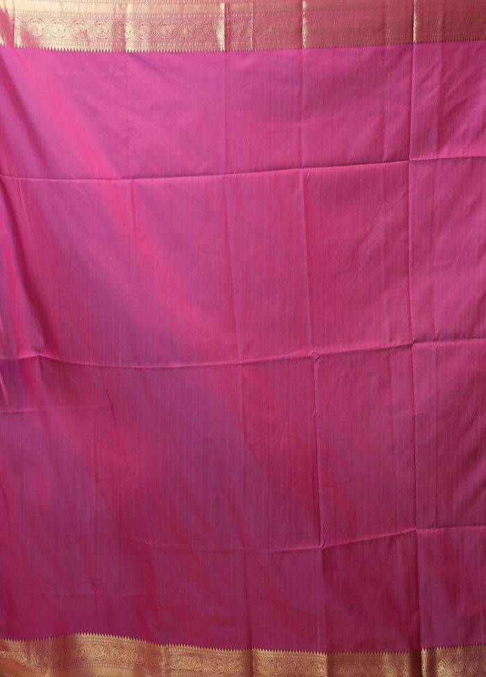 Multicolor Kalakethra Saree With Blouse Piece