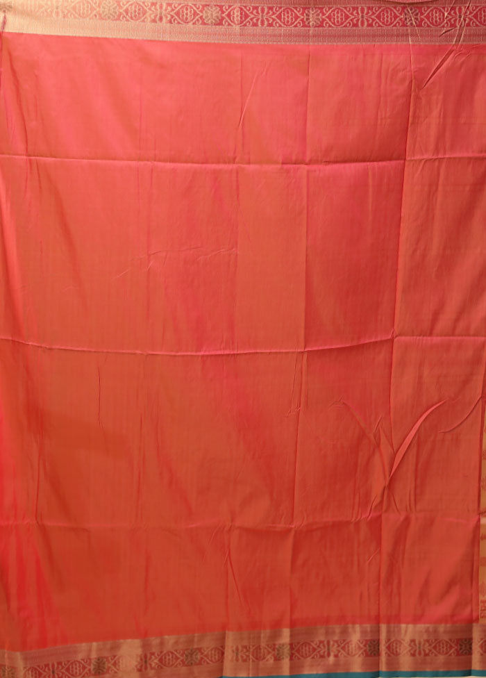 Cream Dupion Silk Saree With Blouse Piece
