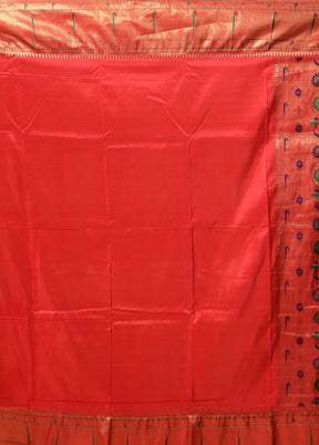 Green Handloom Kanchipuram Pure Silk Saree With Blouse Piece