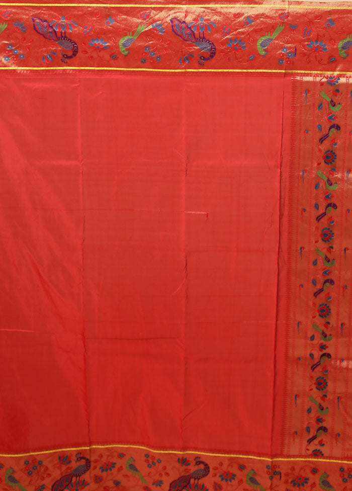 Yellow Kanjivaram Silk Saree With Blouse Piece