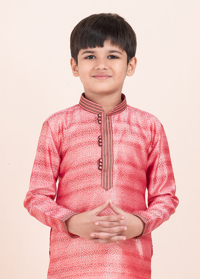 Multicolor Cotton Kurta & Pajama Set