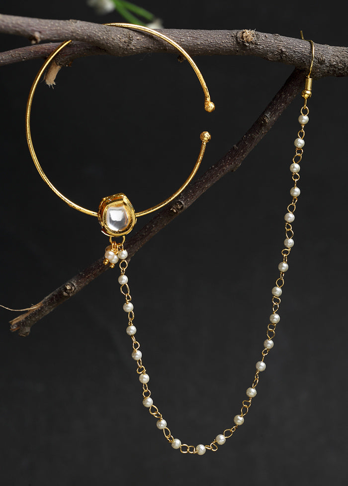 Kundan Nose Ring - Indian Silk House Agencies