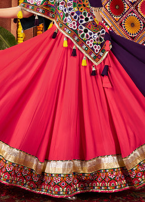 Multicolor Cotton Dupatta Lehenga Set