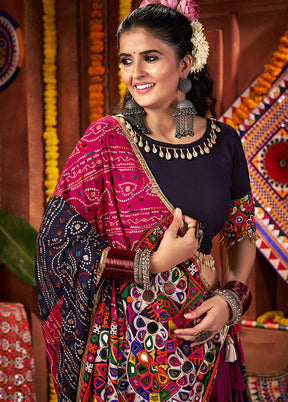 Multicolor Cotton Dupatta Lehenga Set