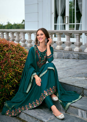 3 Pc Purple Silk Suit Set