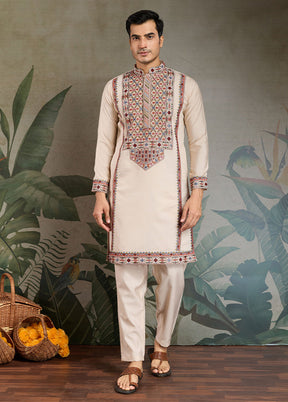 Multicolor Viscose Kurta