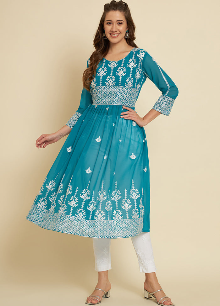 Firoza Readymade Georgette Long Kurti