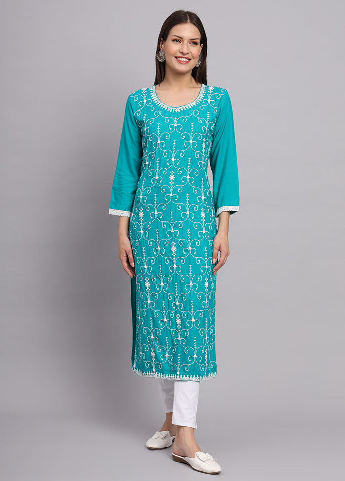 Yellow Readymade Rayon Kurti