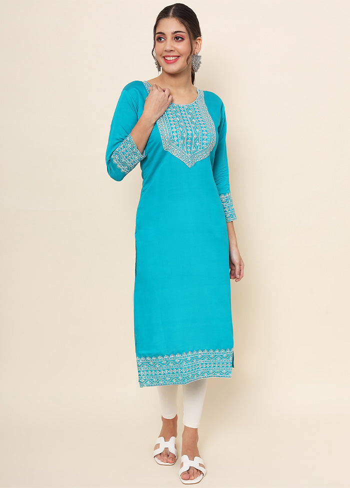 Firoza Readymade Cotton Kurti - Indian Silk House Agencies