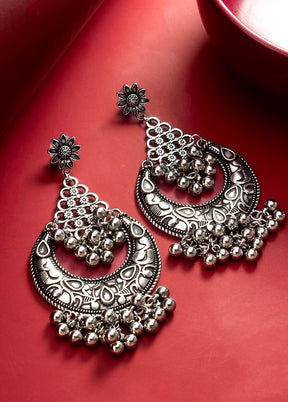 Silver Brass Antique Earrings