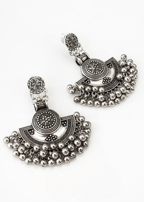 Silver Brass Antique Earrings