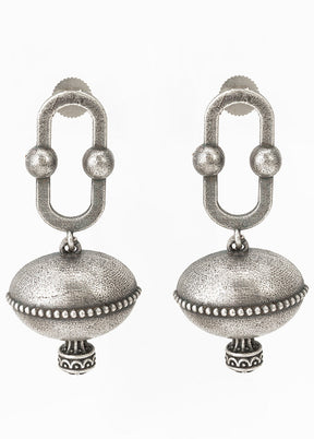 Silver Brass Antique Earrings