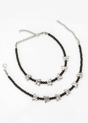 Black Brass Antique Anklet
