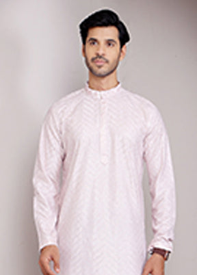 Pink Georgette Kurta