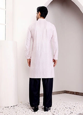 Pink Georgette Kurta