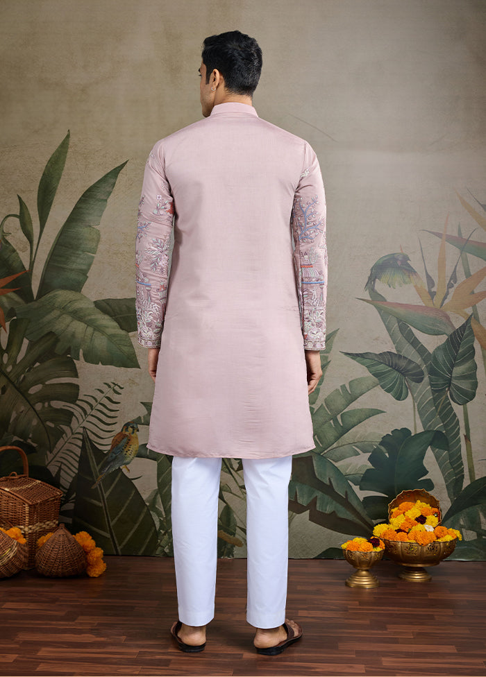 Purple Viscose Kurta
