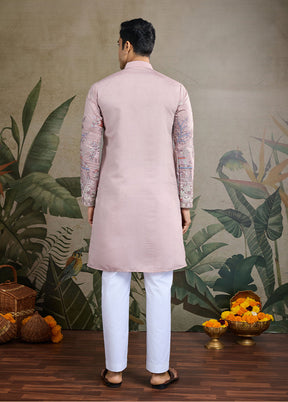 Purple Viscose Kurta