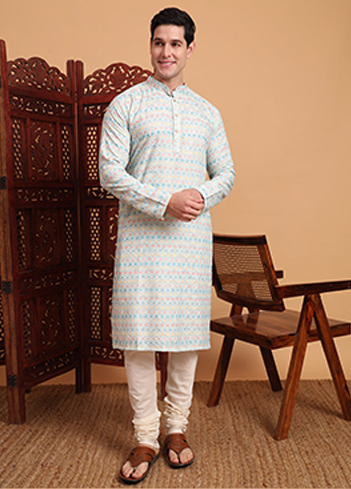 Multicolor Cotton Kurta